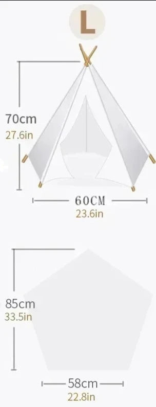 Boho Chic Pet Tent.