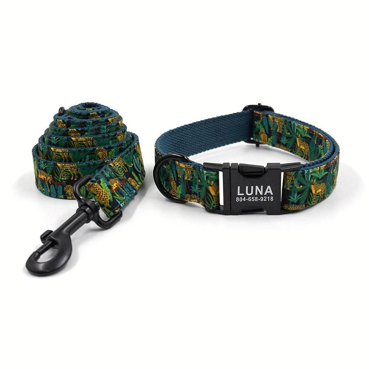 Rainforest Rhapsody collar detail