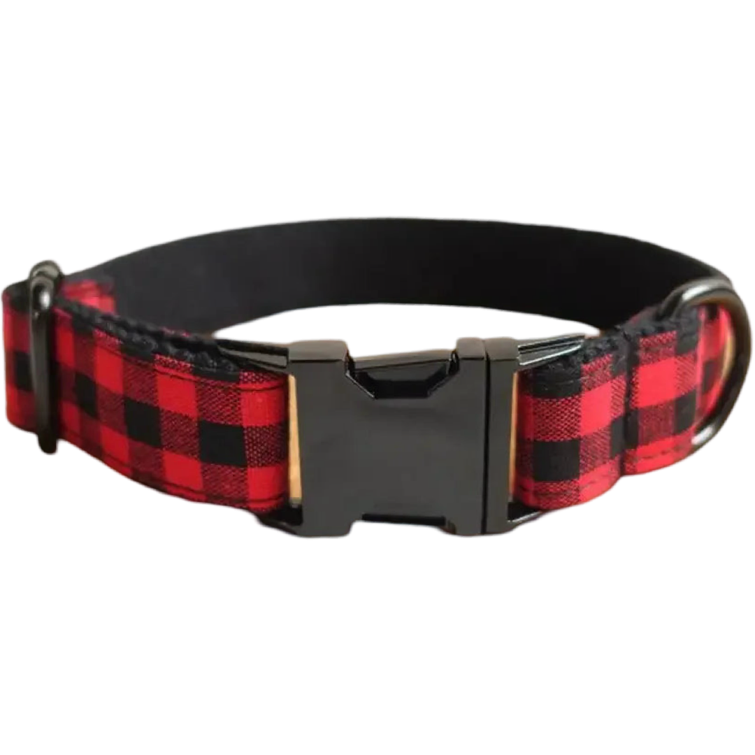 Buffalo Plaid Classic Collar.