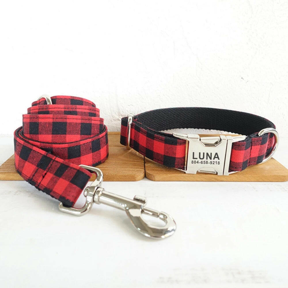 Buffalo Plaid Classic Collar.