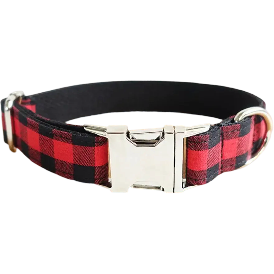 Buffalo Plaid Classic Collar.