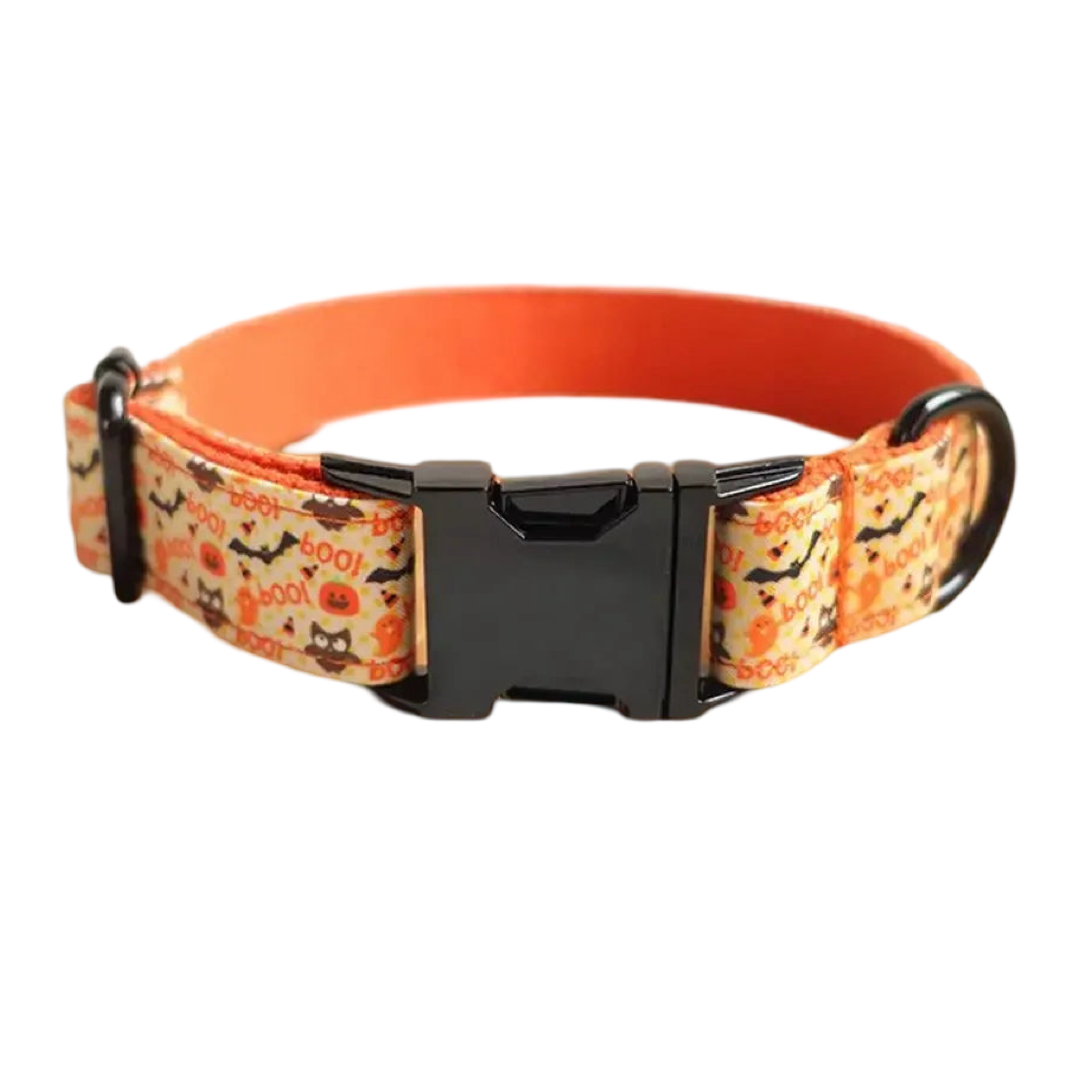 Spooky Boo Collar and Leash.