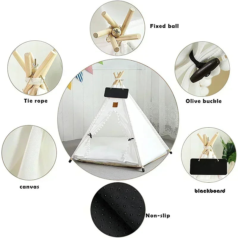 Boho Chic Pet Tent